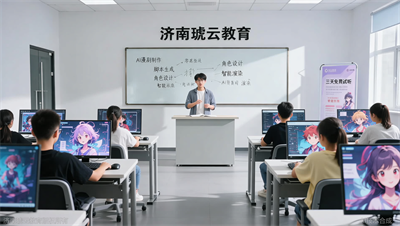 济南AI漫剧培训开班啦！济南琥云教育提供三天免费试听机会