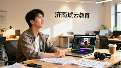 济南琥云设计教育校友故事：从销售转行到短视频剪辑师的职业转变