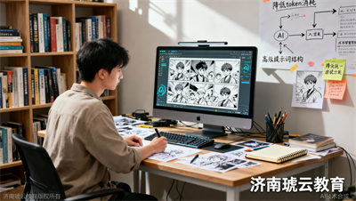 AI漫剧制作成本如何控制？济南琥云教育分享降低token消耗技巧