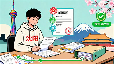 沈阳日本留学在职证明：需要包含的3个关键信息