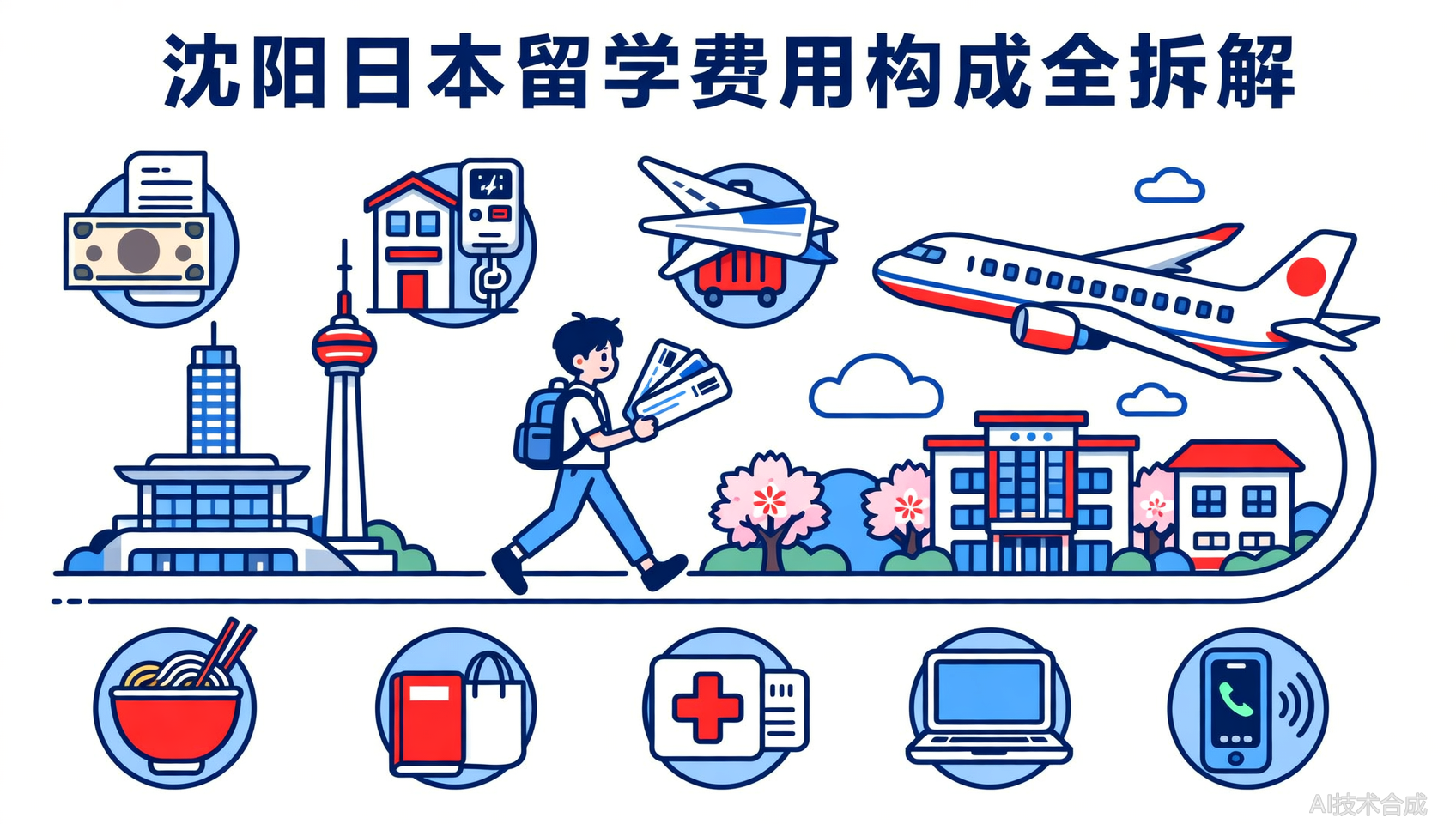 沈阳日本留学费用构成全拆解：学费、生活费、杂费的省钱技巧