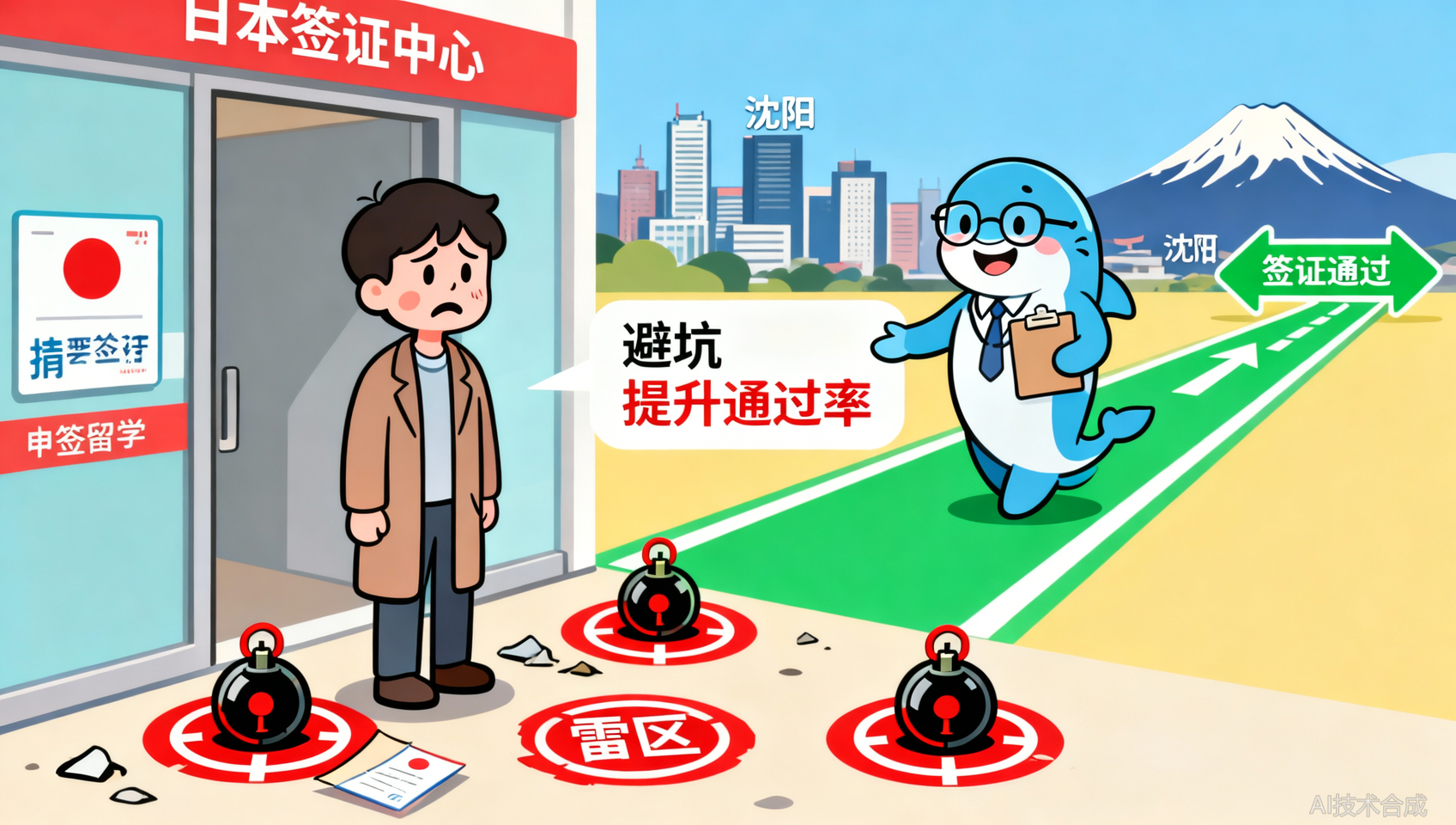 沈阳日本留学签证拒签原因：90%人踩过的4个雷区