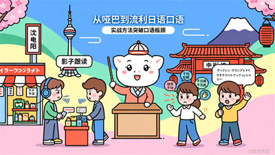 沈阳日语口语强化训练：从哑巴到流利的4个实战方法