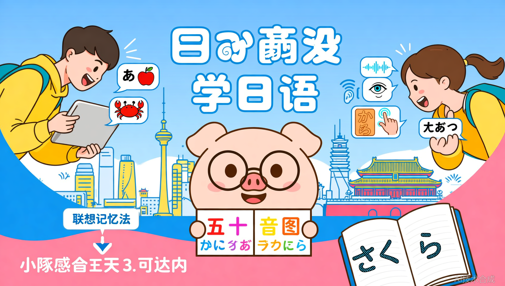 沈阳日语五十音图记忆：告别遗忘的2个高效方法