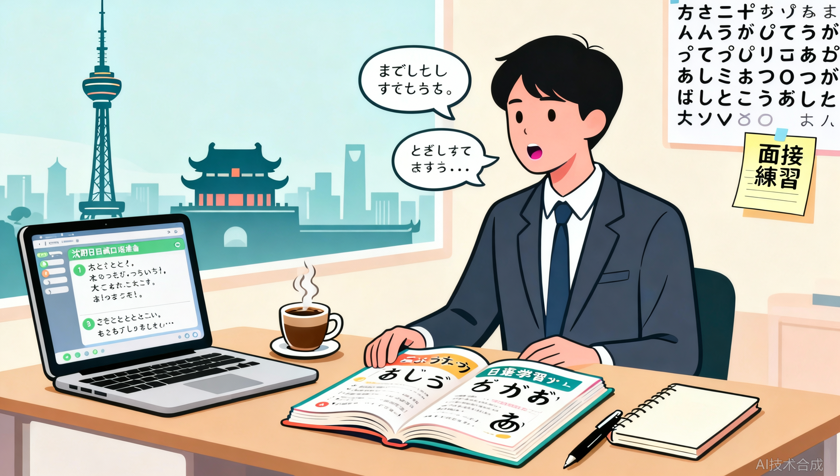 沈阳日语面试口语准备：模拟3类高频场景的应答技巧