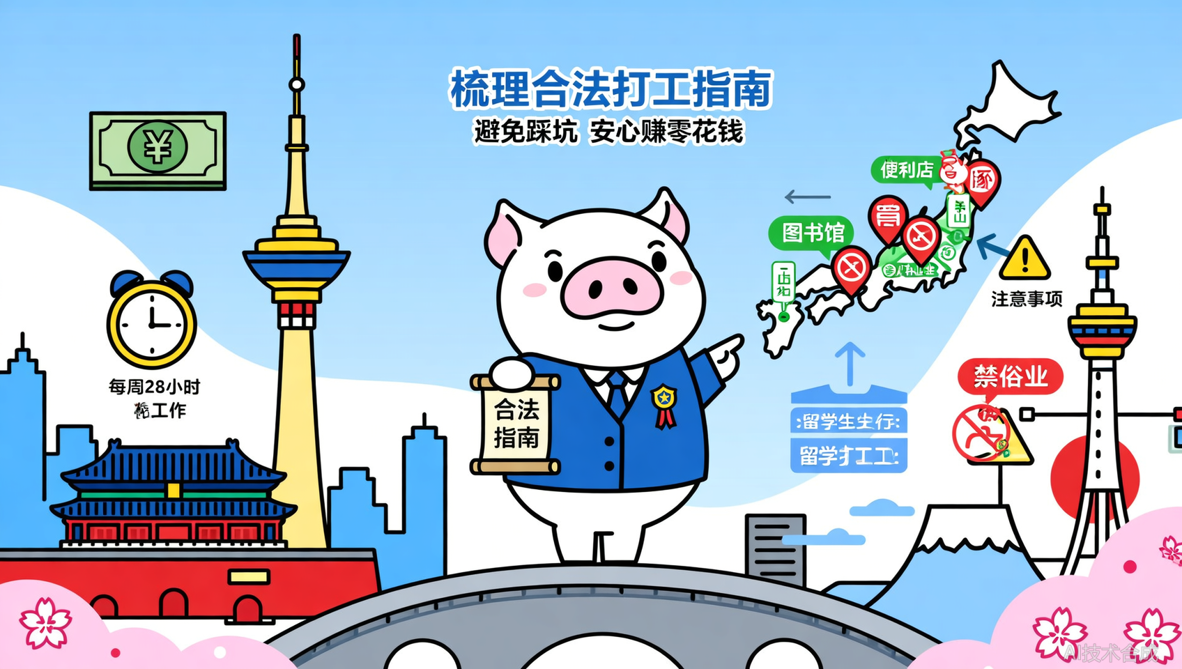 沈阳日本留学打工政策：合法打工的时间、行业限制及注意事项