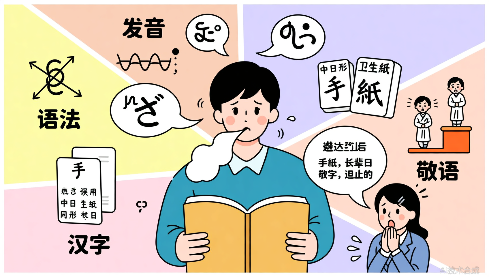 沈阳日语错误纠正合集：100个常见错误的正确解法