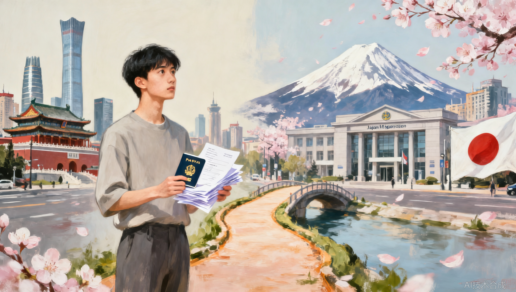 沈阳日本留学签证流程：从在留资格到贴签的5个关键步骤