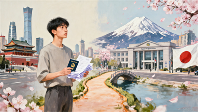 沈阳日本留学签证流程：从在留资格到贴签的5个关键步骤
