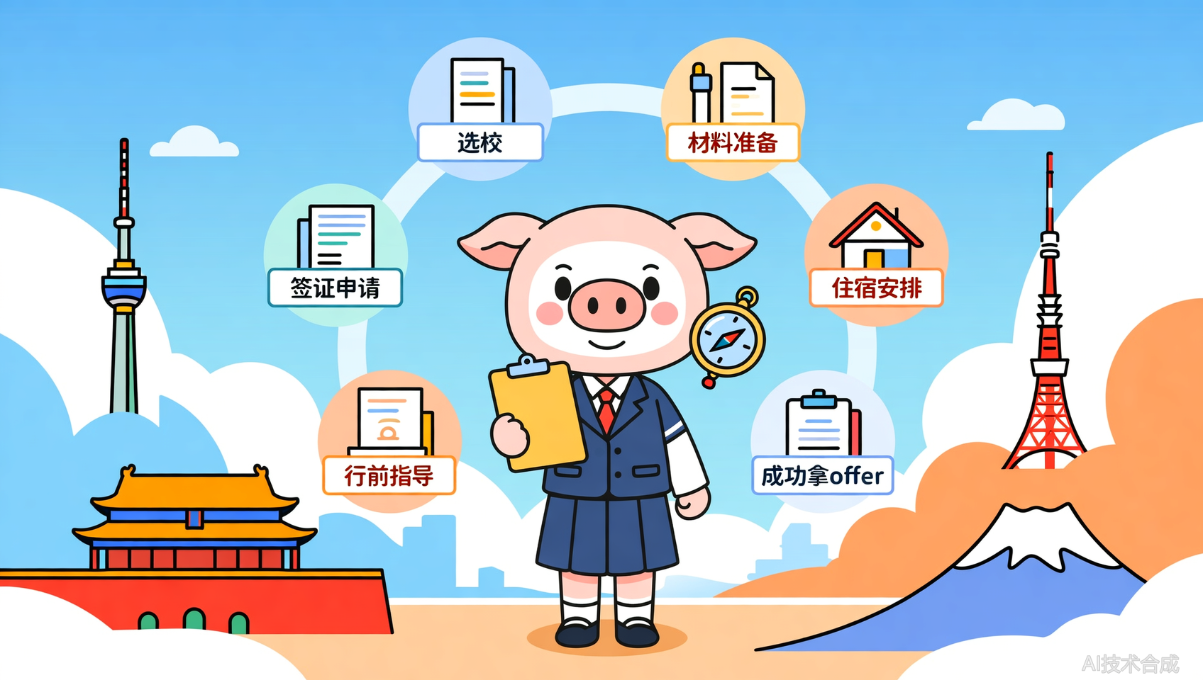 沈阳日本留学语言学校申请：从选校到拿到offer的6个步骤