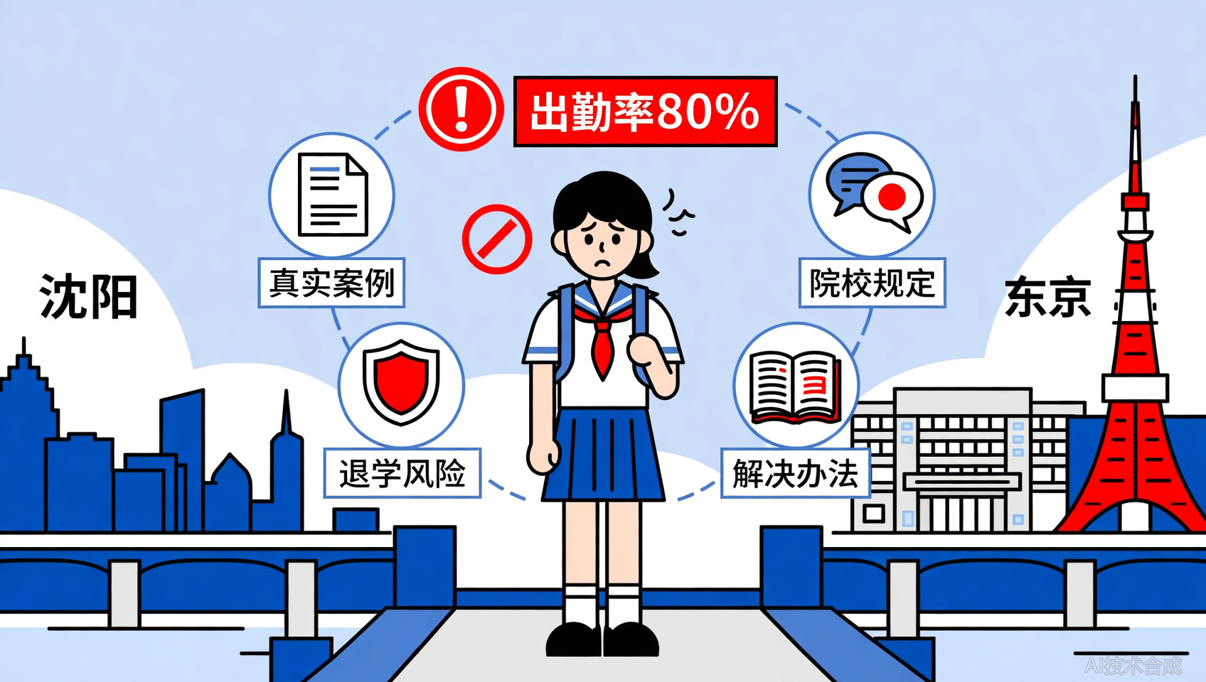 沈阳日本大学出勤率要求：低于这个数会被退学