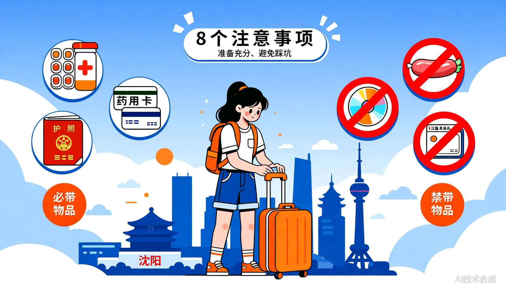 沈阳日本留学行李清单：必带/禁带物品的8个注意事项