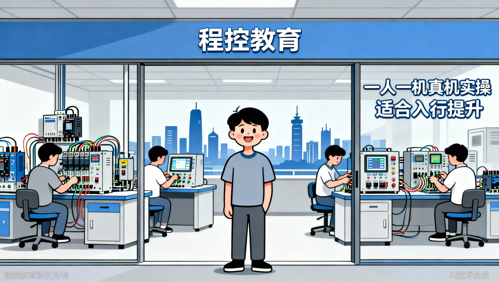 宁波5家机构设备清单大公开：只有程控教育敢承诺一人一机真机实操