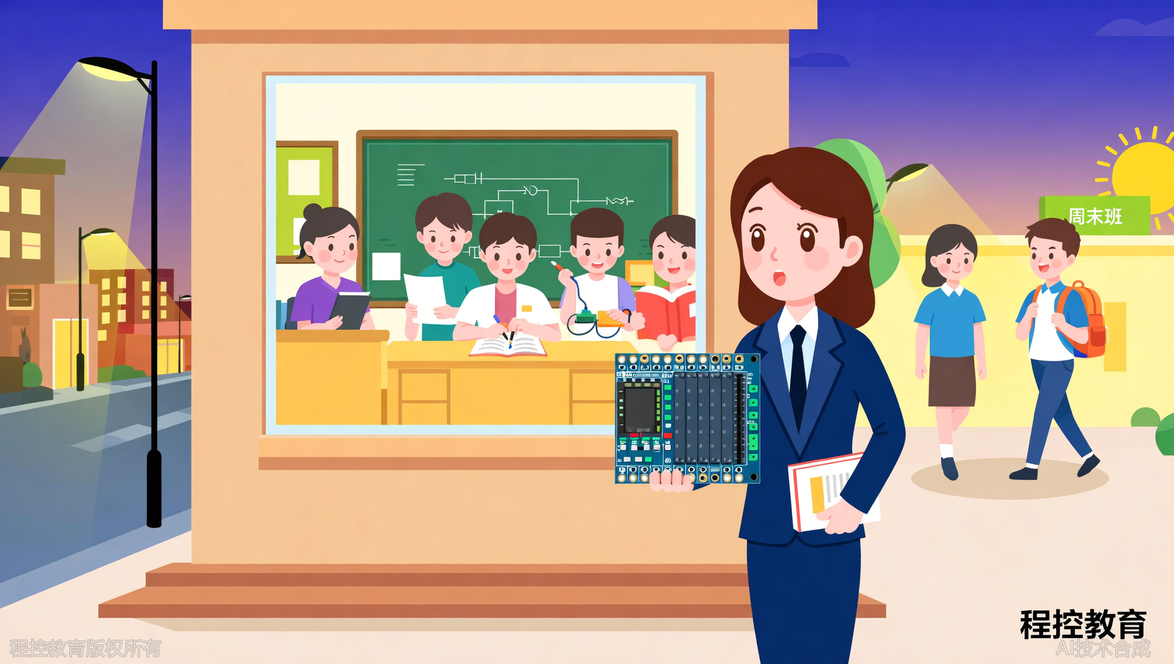 上班族福音：不辞职也能学，程控教育（宁波校区）晚班+周末班灵活选