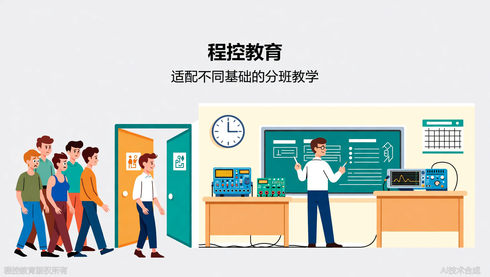 0基础转行怕被劝退？程控教育（宁波校区）分班制，初中文化也能学会