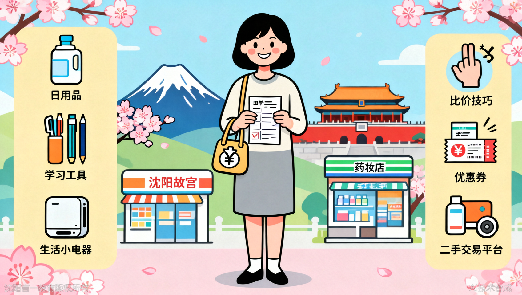 沈阳日本留学购物指南：必买的3类性价比商品及省钱技巧