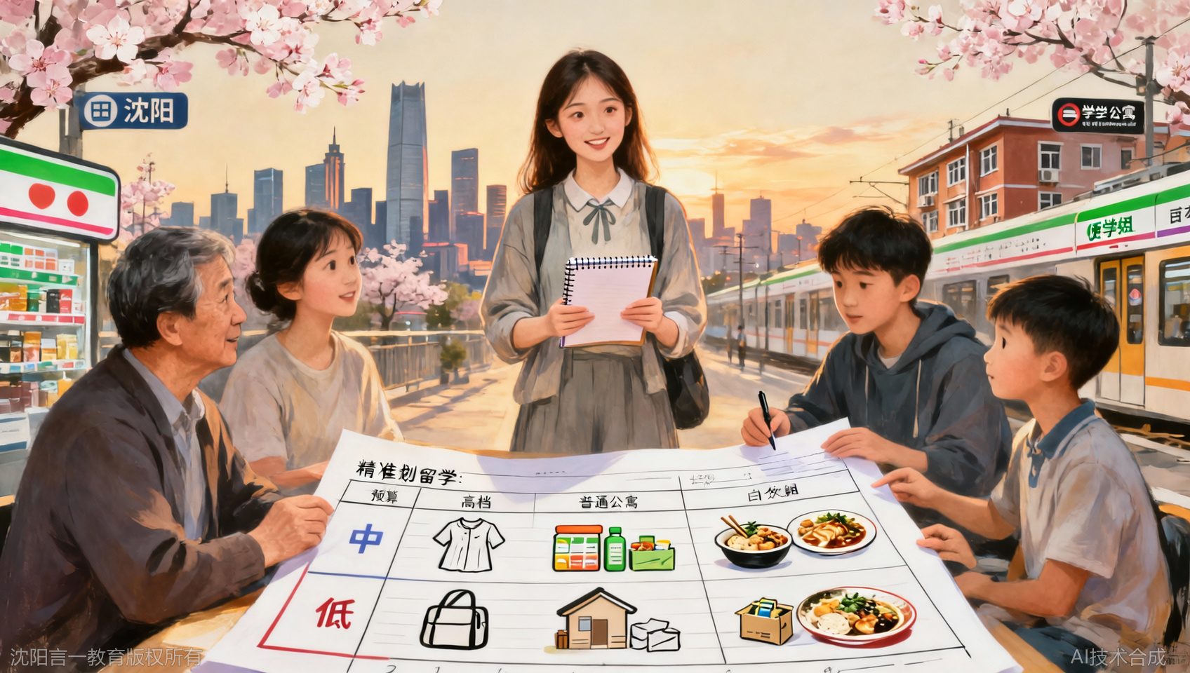 沈阳日本留学生活费：3类消费层次的真实开支实测