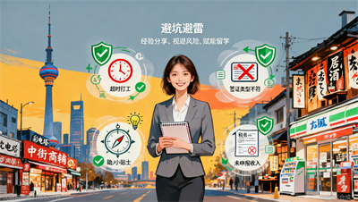 沈阳日本留学打工注意事项：3个容易违规的行为及避坑技巧