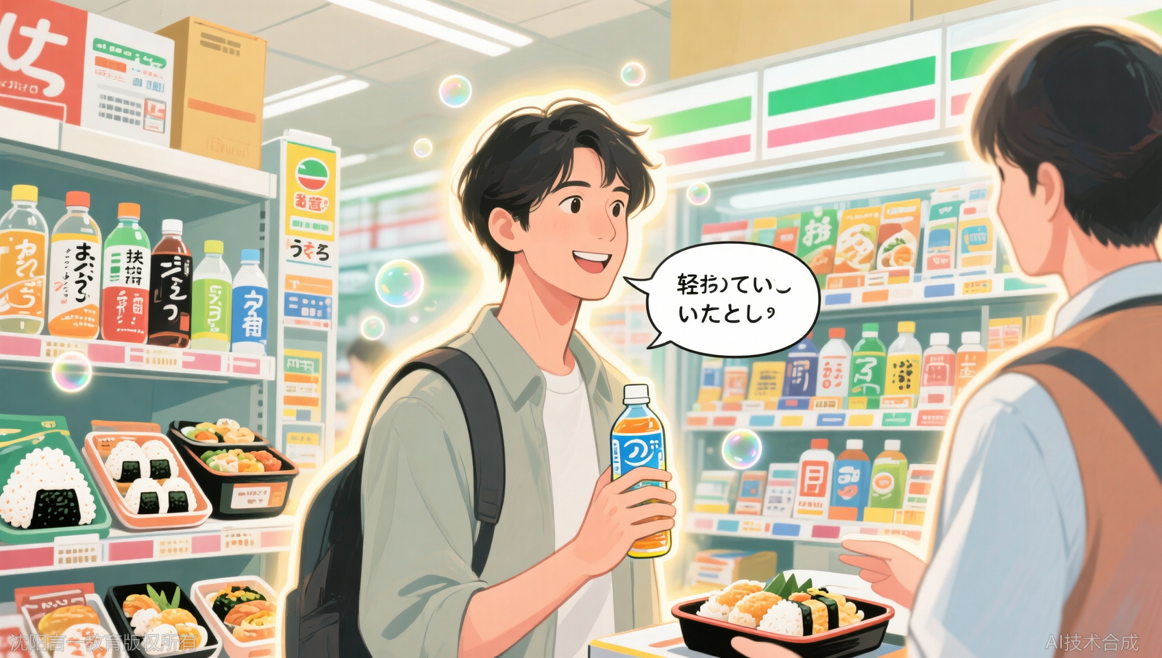 沈阳日语口语表达：便利店购物时的3句实用表达技巧
