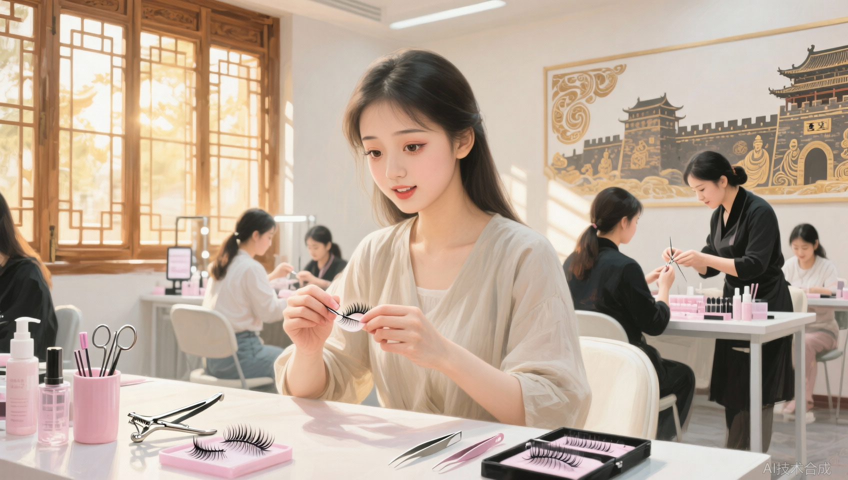 西安美睫培训零基础能学吗？新手入门指南