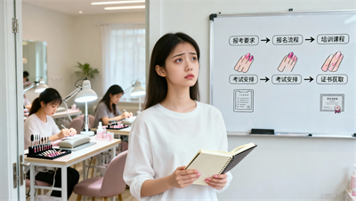 美甲师证书报考流程解析