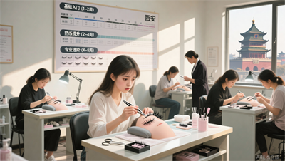 西安美睫培训需要多久？新手必看的学习时间解析