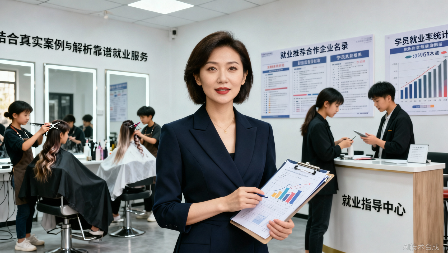 西安美发培训学校就业推荐服务解析