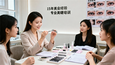 西安美睫3D/6D立体嫁接课程解析