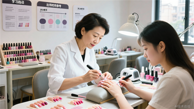 西安美甲培训多久能出师？新手的出师时间揭秘
