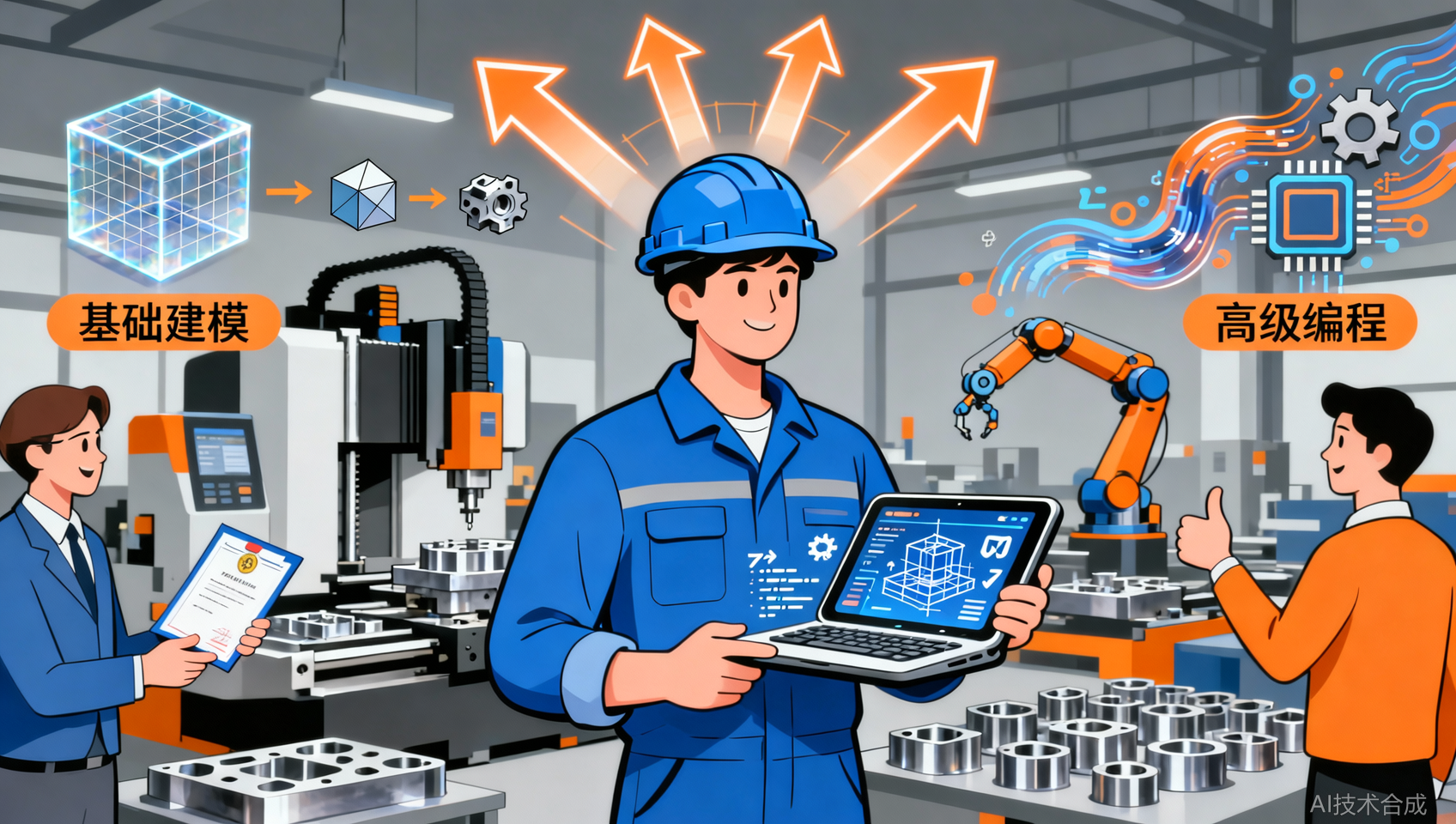 淄博模具加工编程薪资提升：技能升级的4个核心方向