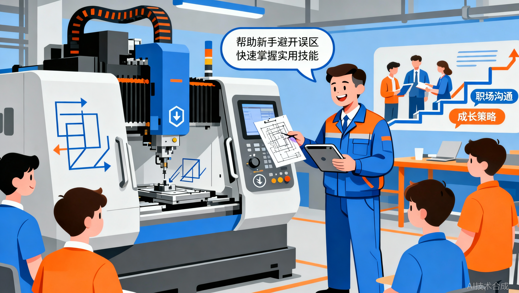 淄博跟数控师傅学习：3个核心技巧及沟通策略