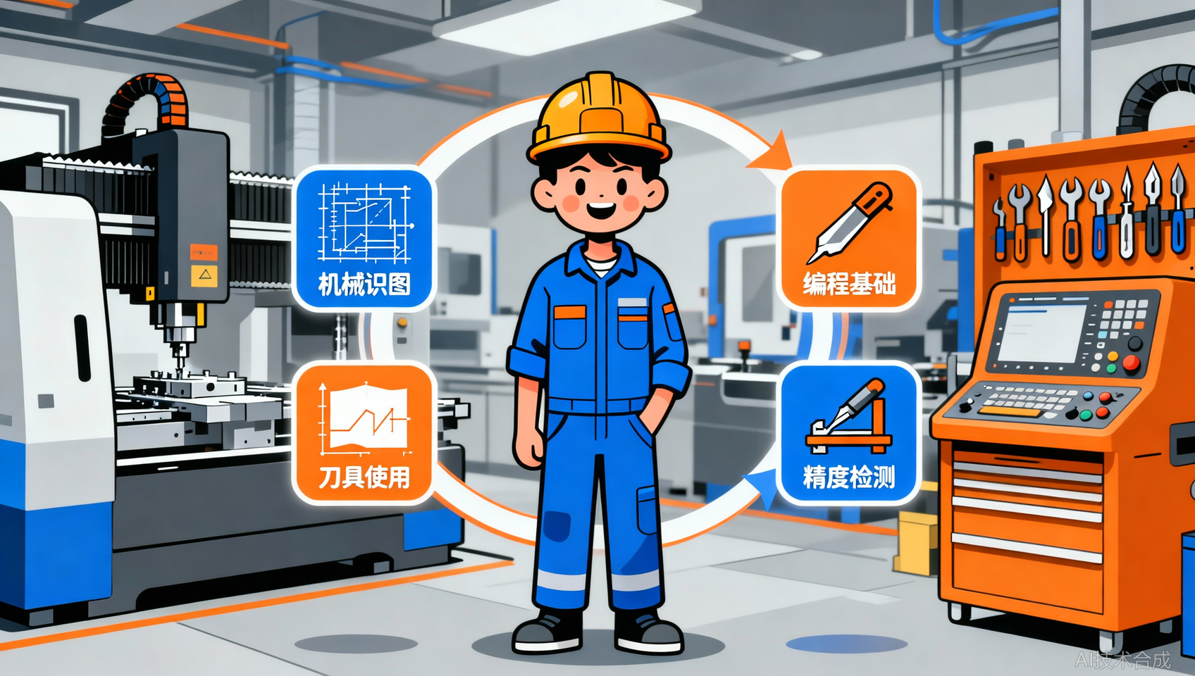淄博数控学徒入门：必备的5项核心技能及学习顺序