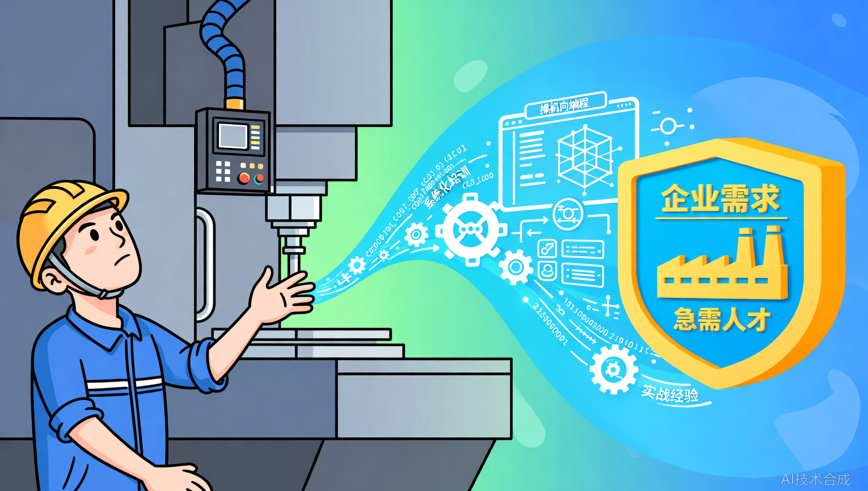 淄博CNC操机转编程：解决转岗难点的培训方案