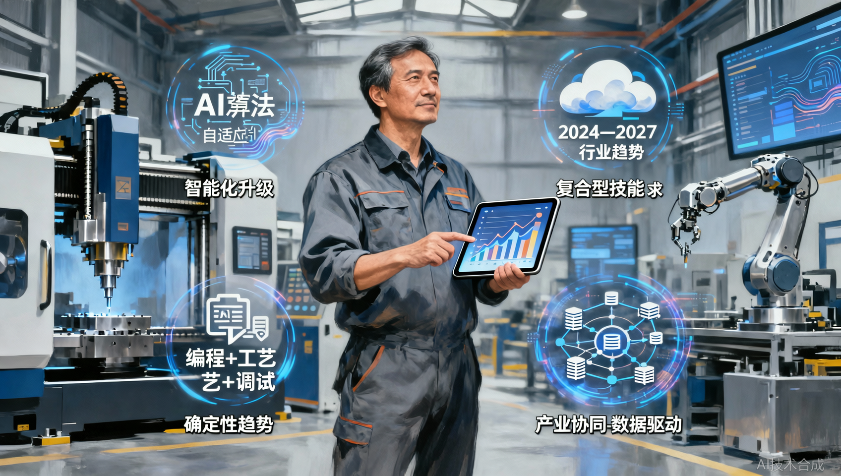 淄博CNC编程行业前景：2024-2027年3个确定性趋势