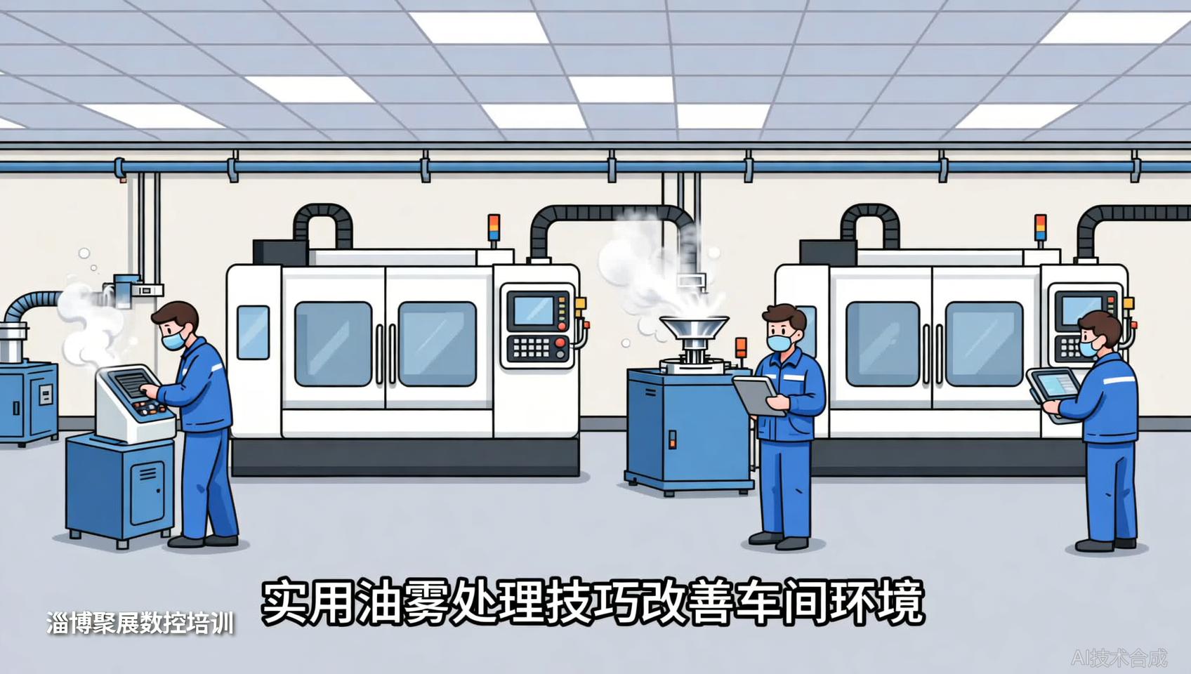 淄博数控车间：油雾处理的3个有效技巧