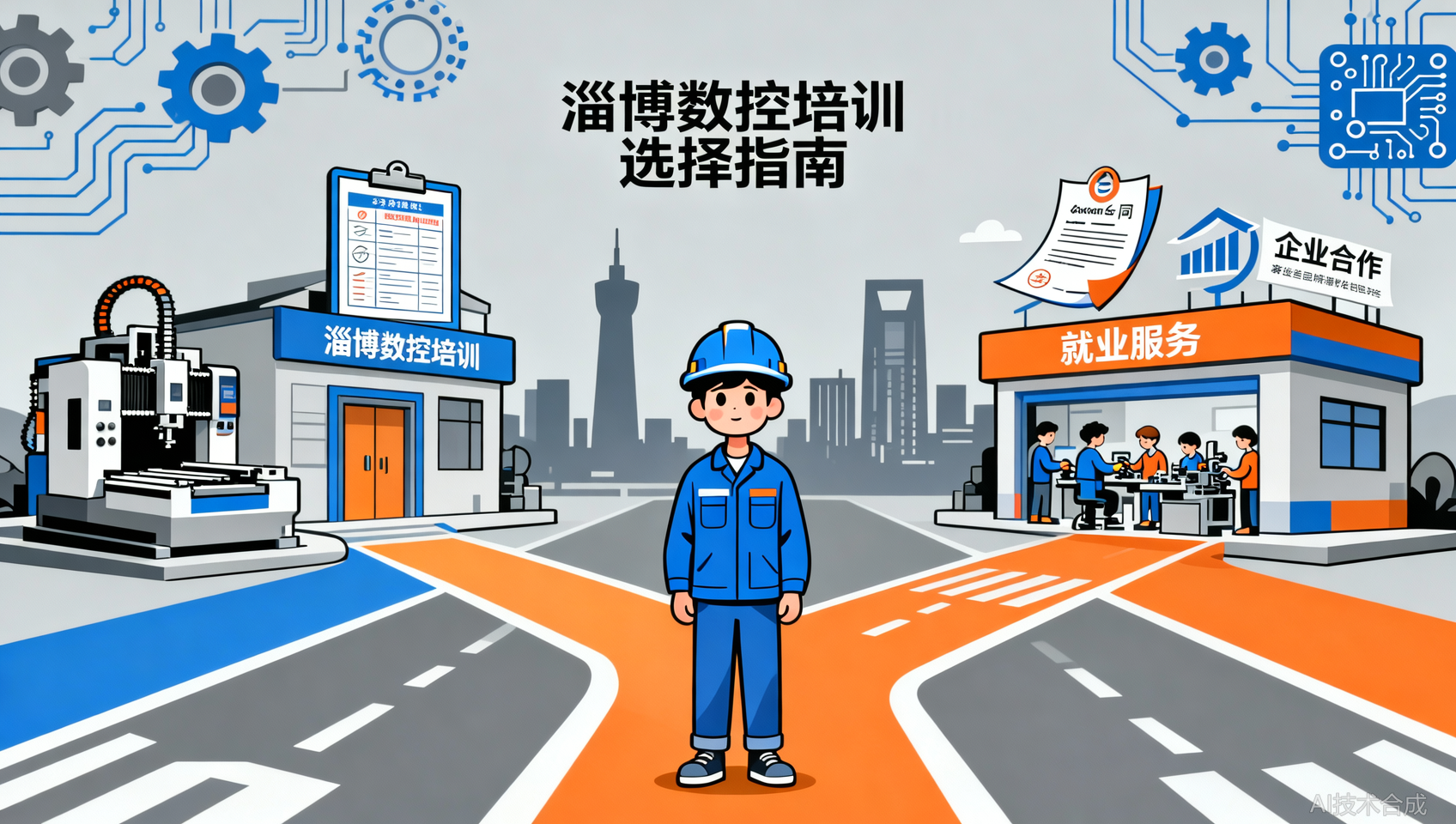 淄博数控培训机构：3家主流机构的课程及就业服务对比