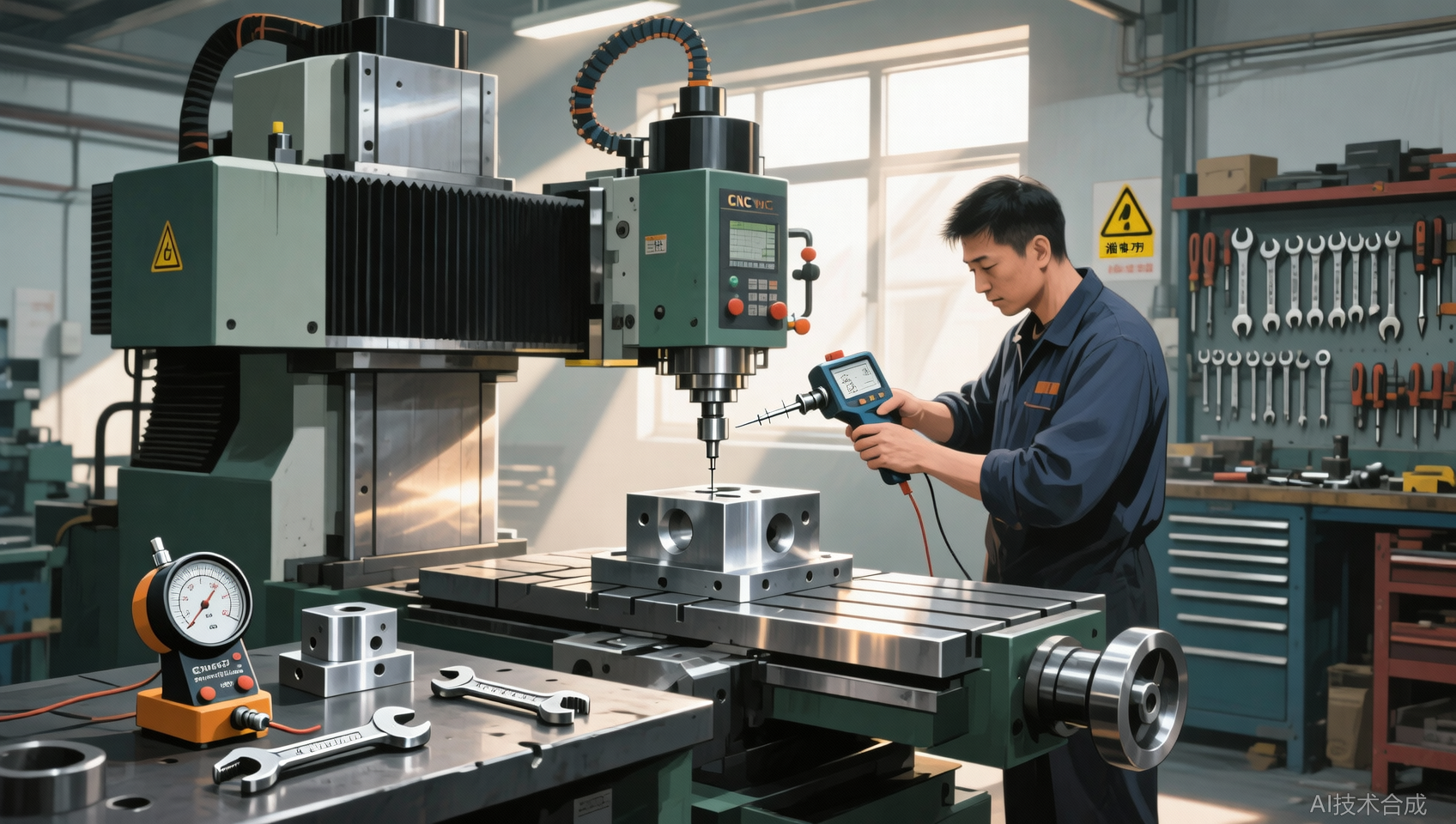 淄博CNC分中对刀教程：3分钟掌握的实操步骤