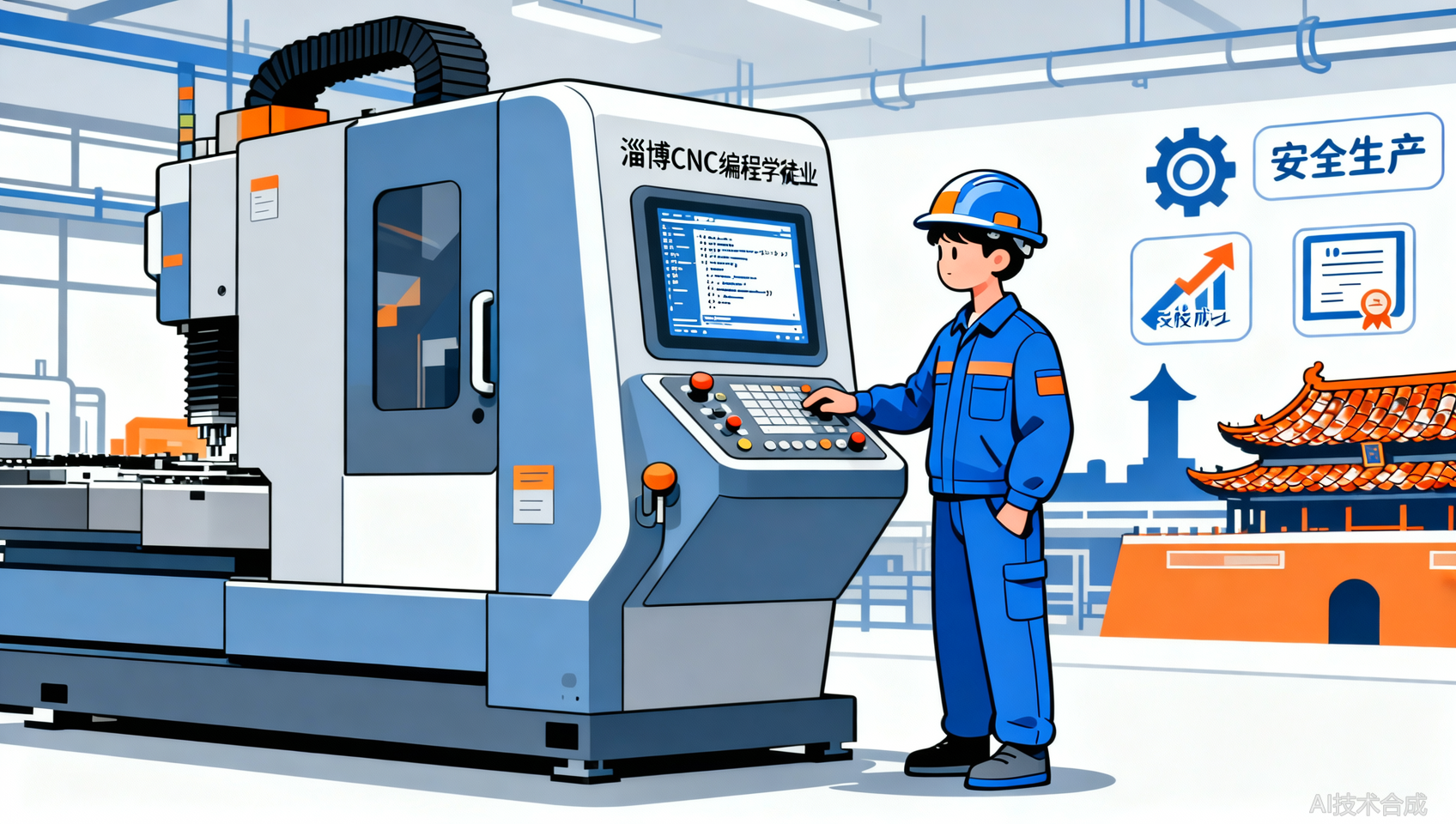 淄博CNC编程学徒就业：从培训到入职的4步指南