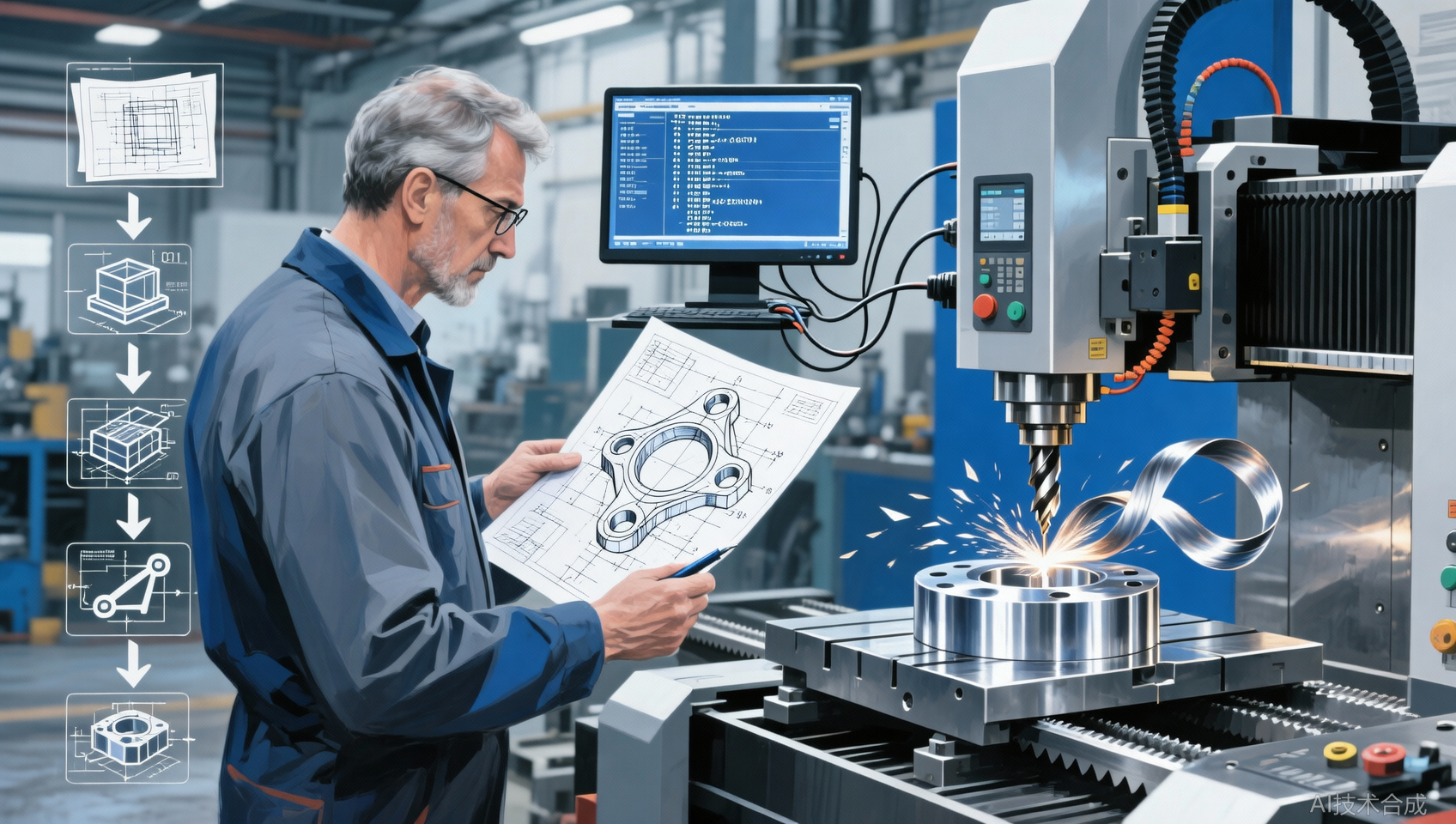 淄博零件CNC编程工艺：拆解零件加工的核心流程设计