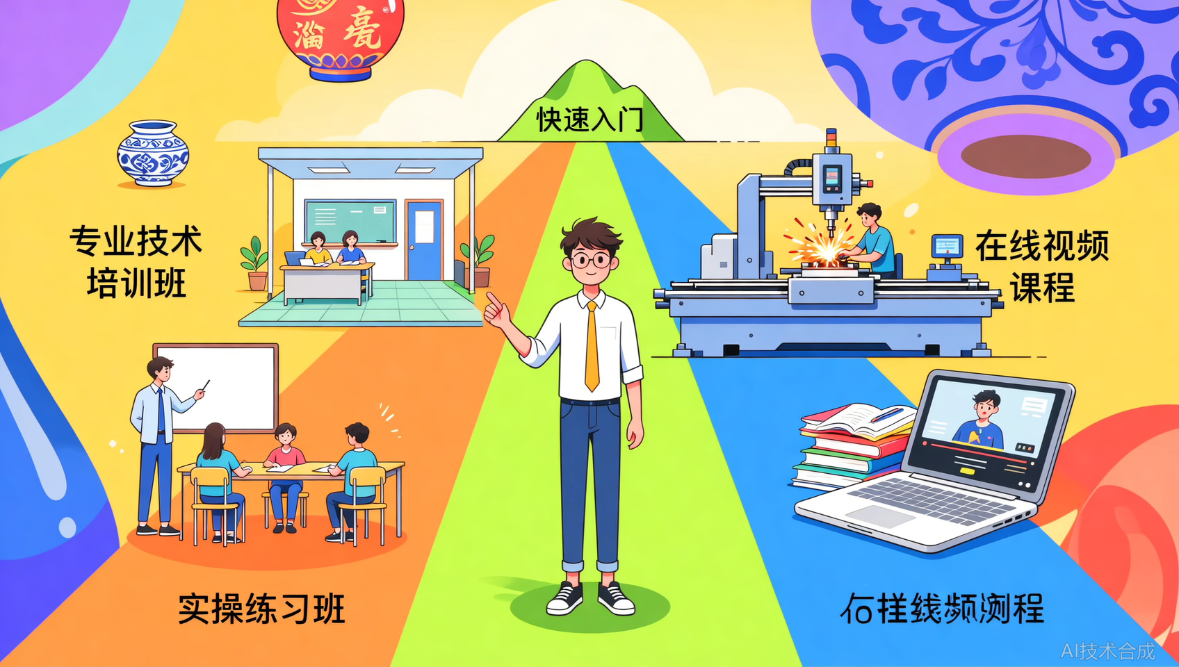 淄博数控编程培训：3类课程的对比及选择建议