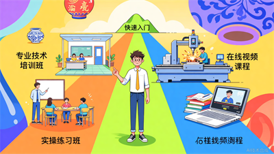 淄博数控编程培训：3类课程的对比及选择建议