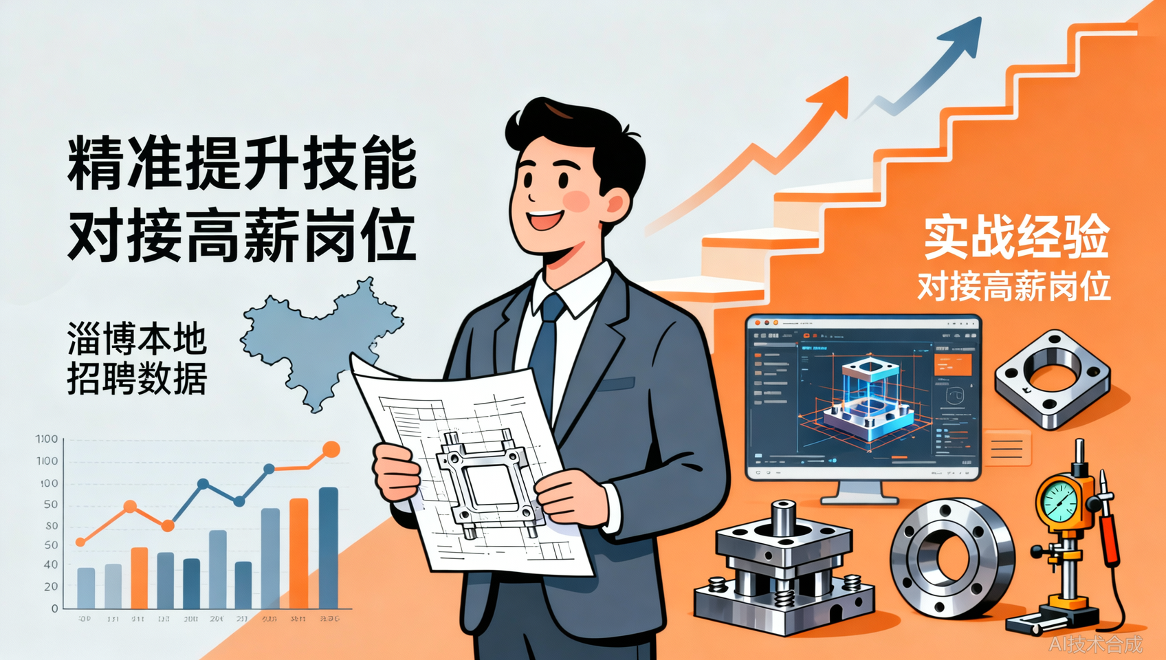 淄博模具加工编程就业：高级设计师岗位的需求及能力要求