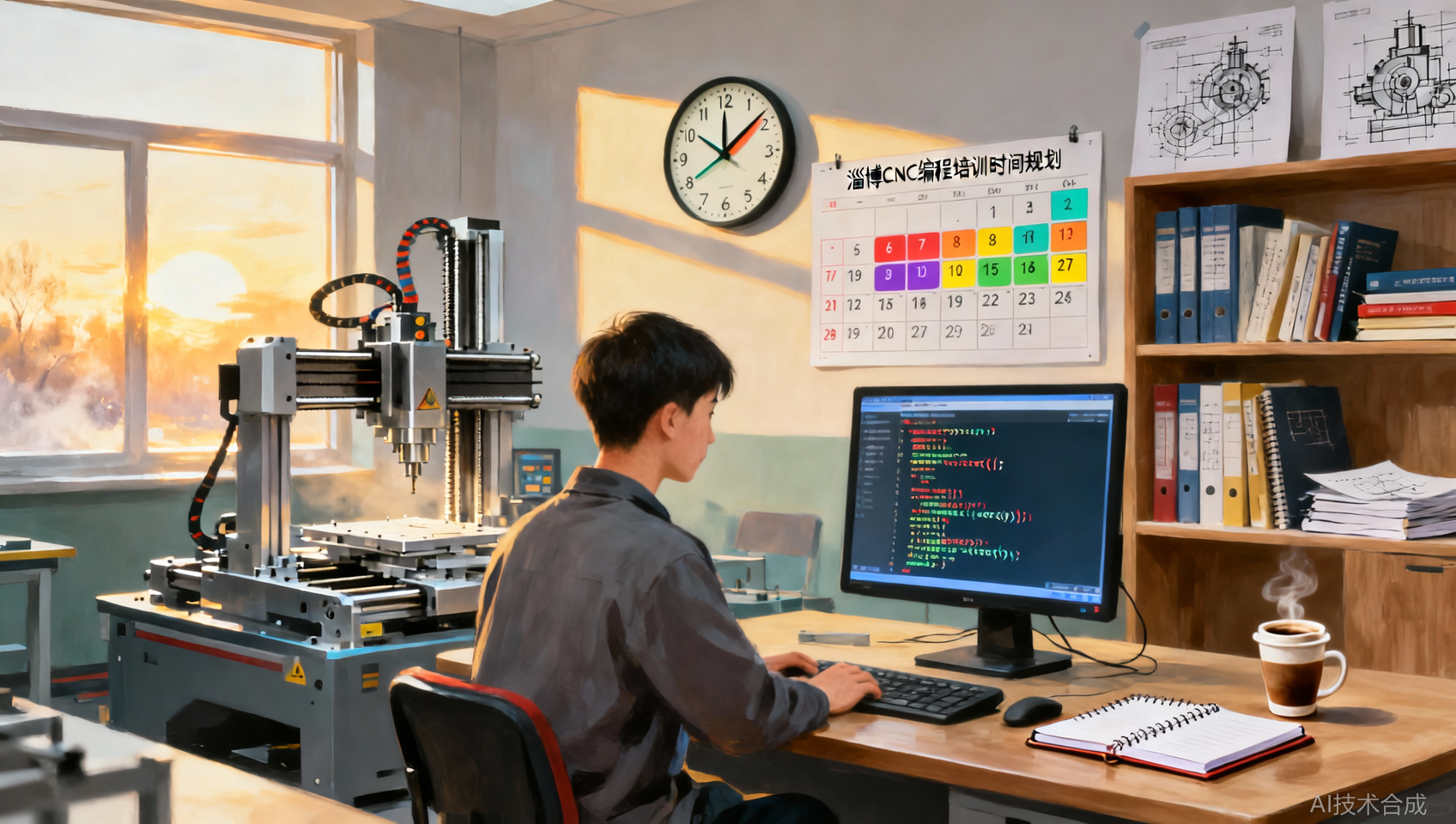 淄博CNC编程培训时间规划：从入门到就业的6个月进度表