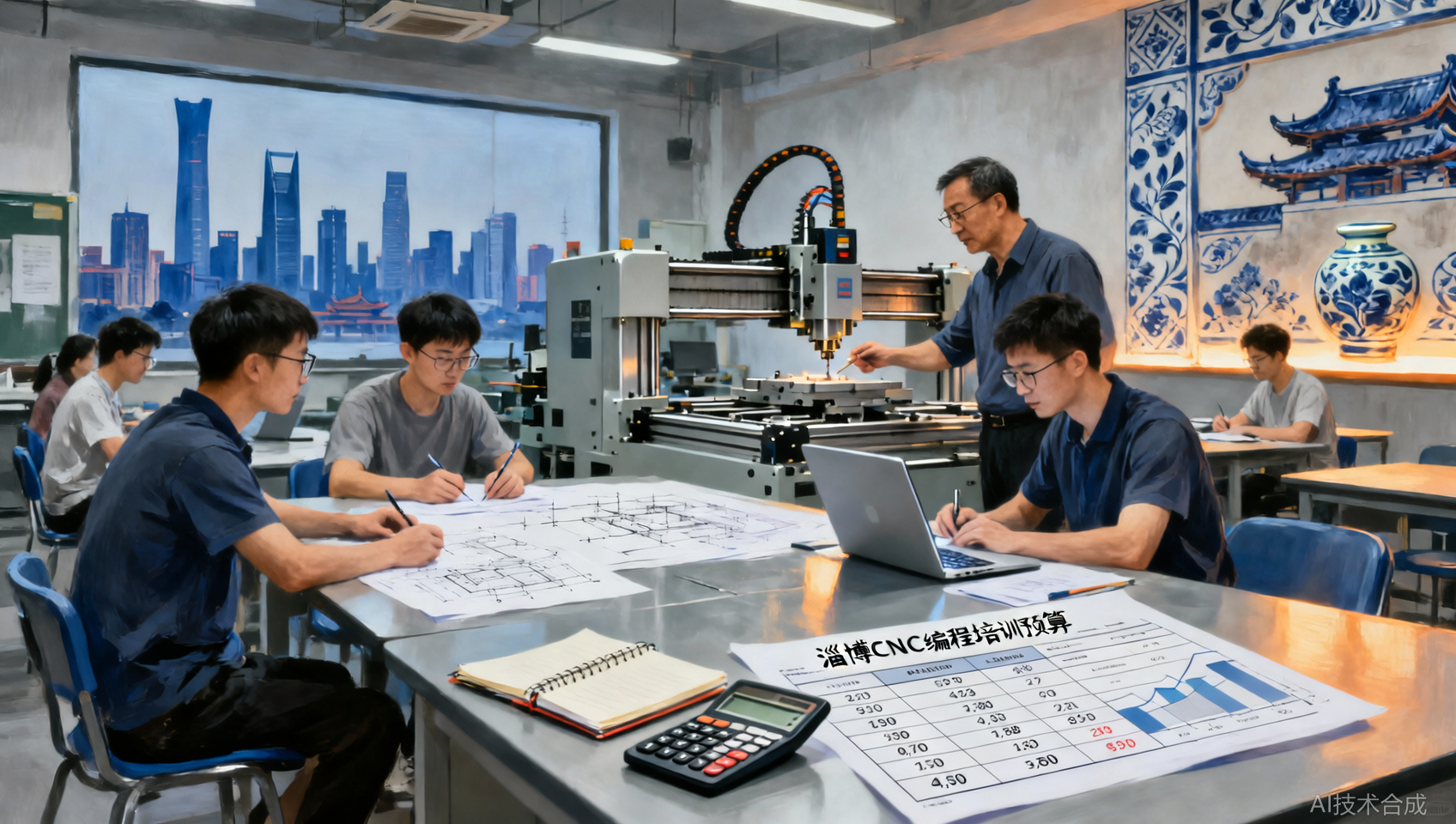 淄博CNC编程培训预算：3类课程的费用对比及性价比选择