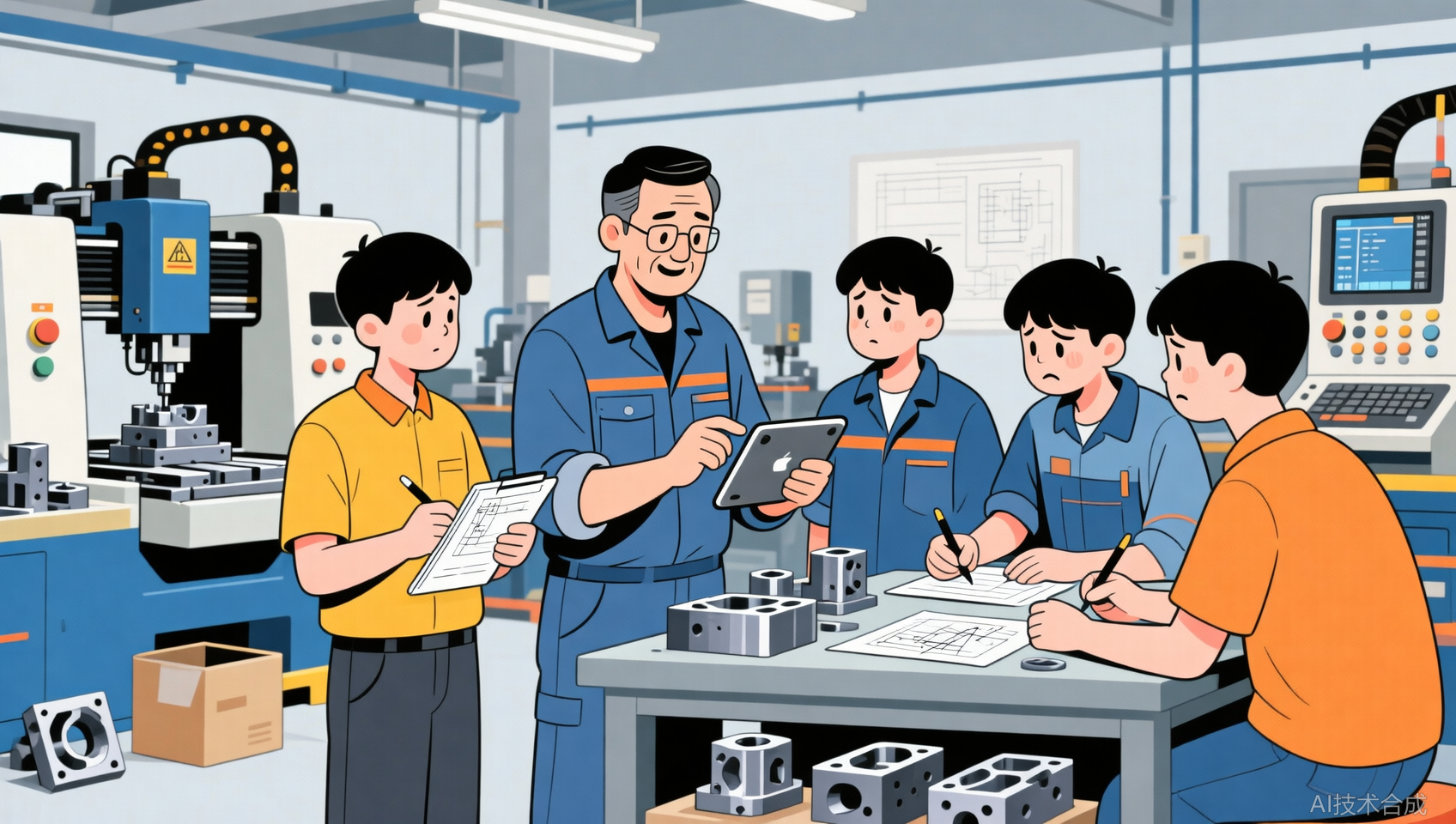 淄博模具加工编程师徒关系：避免留一手的3个规范技巧