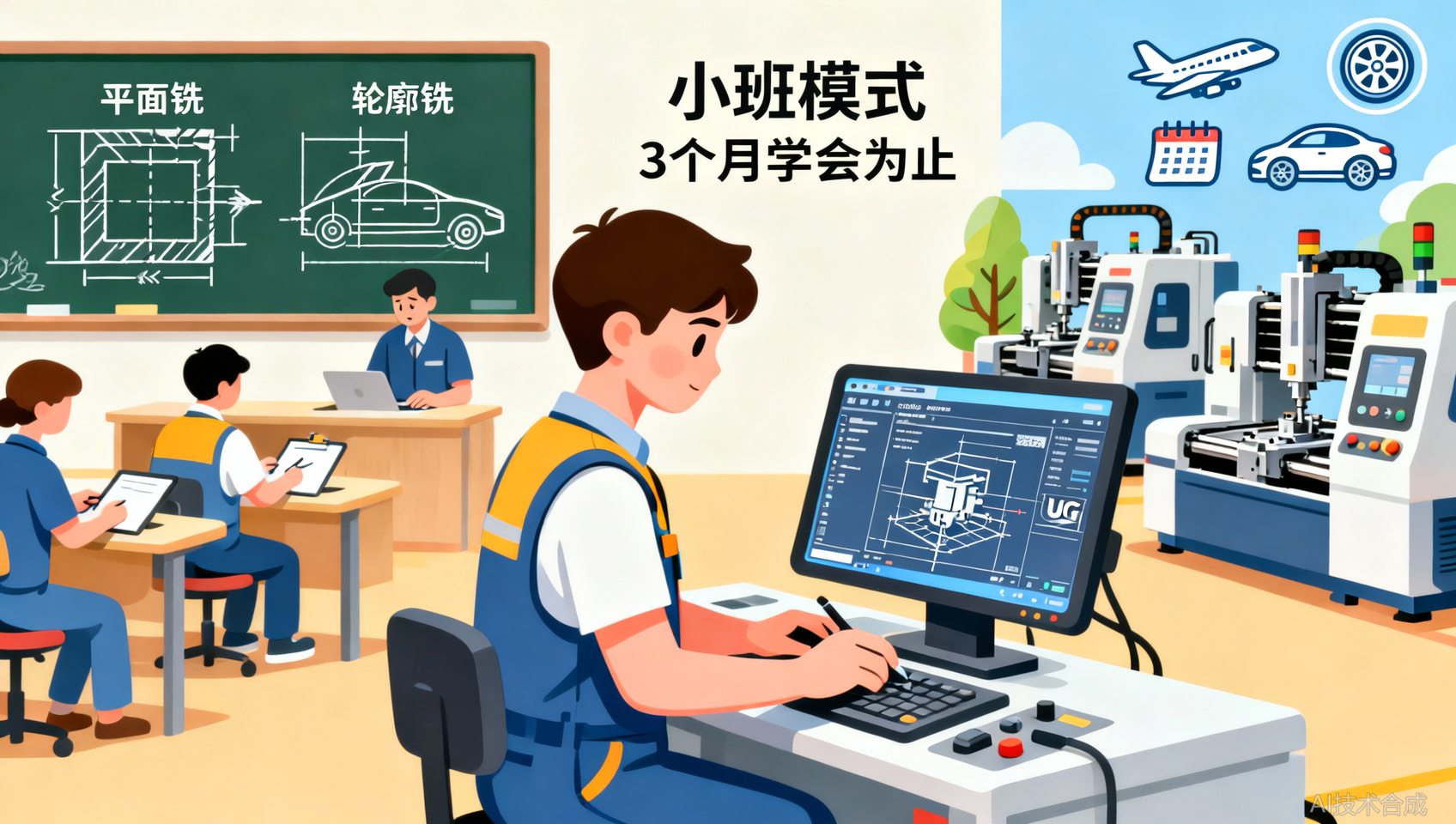 淄博UG数控编程培训：UG软件在数控中的核心应用课程