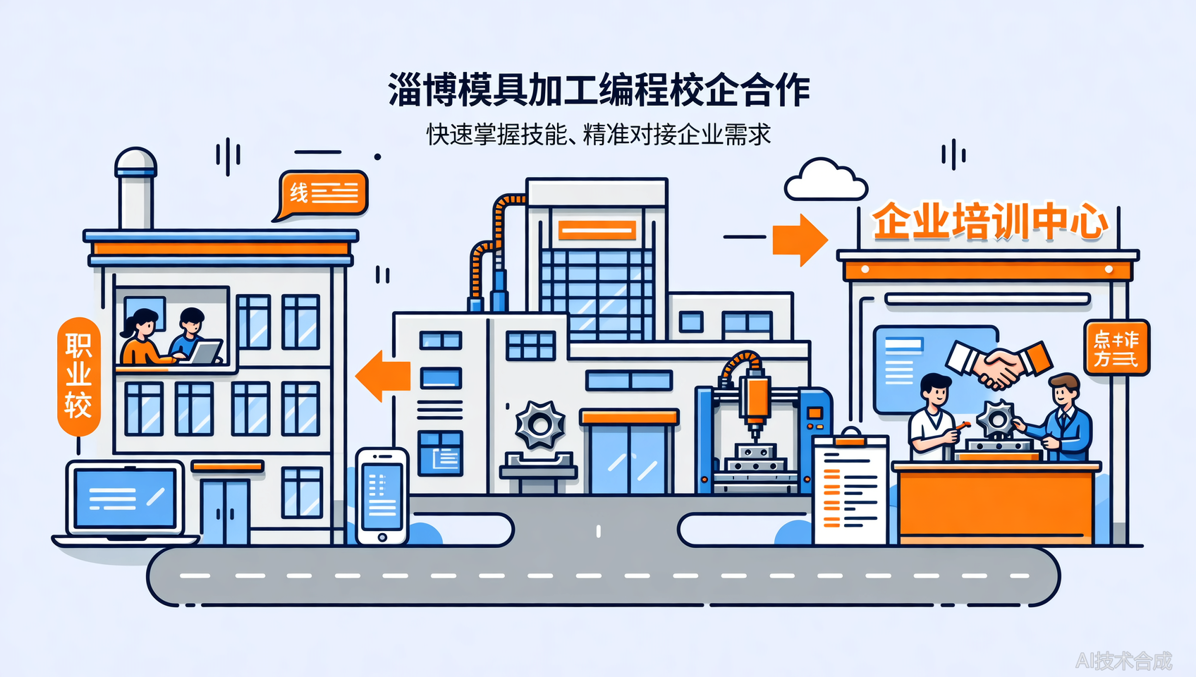 淄博模具加工编程校企合作：2个优质渠道及申请方式