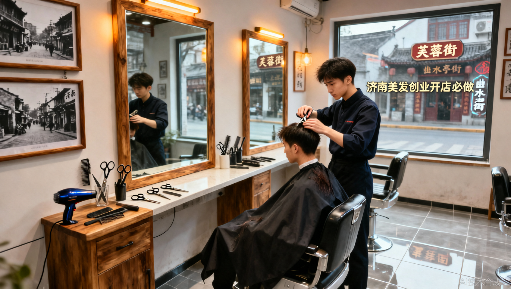 济南美发创业开店必做：从选址到开业的8个关键步骤（按优先级排序）