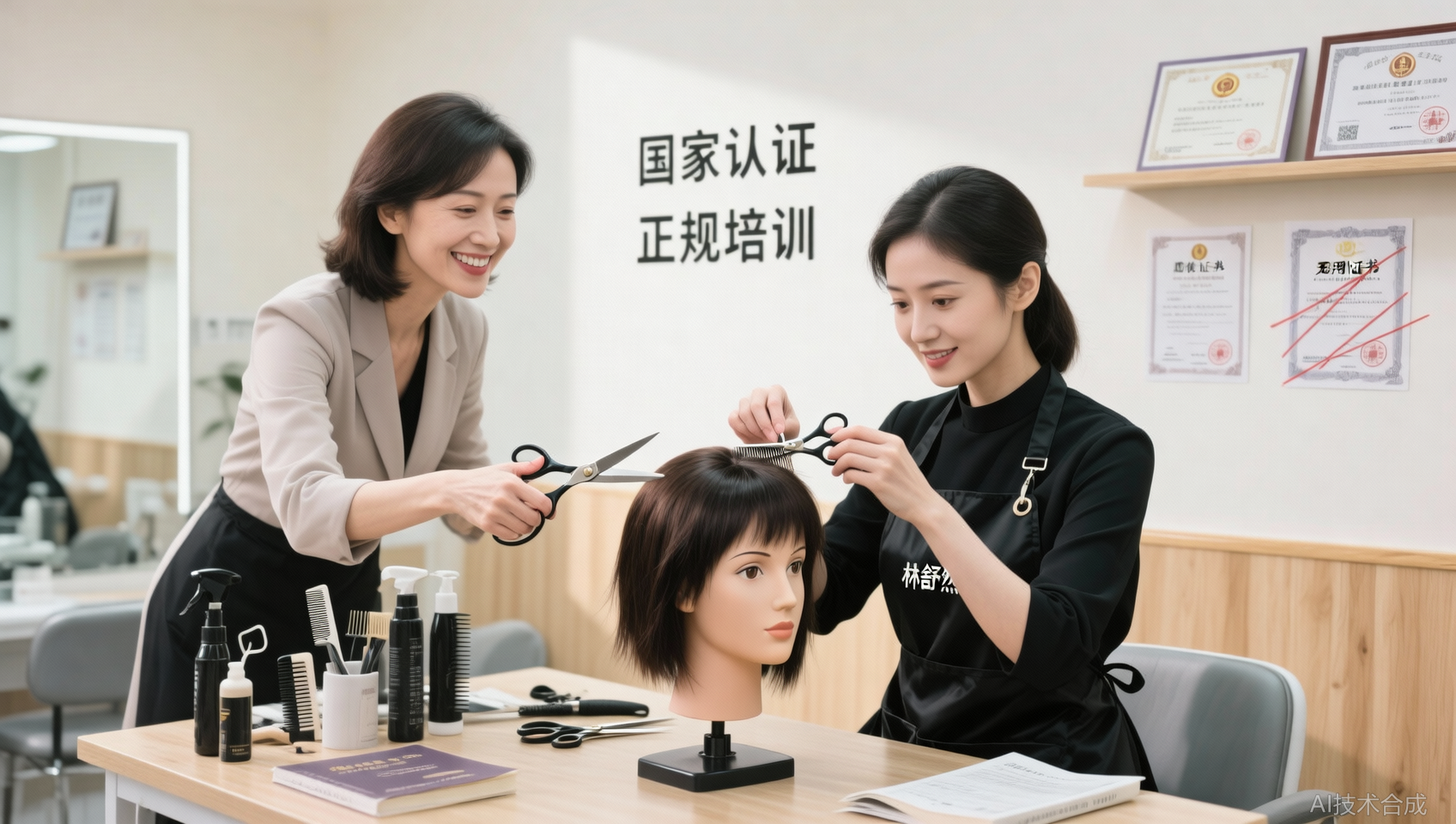 济南美发培训证书含金量避坑：这些&ldquo;没用证书&rdquo;别浪费钱