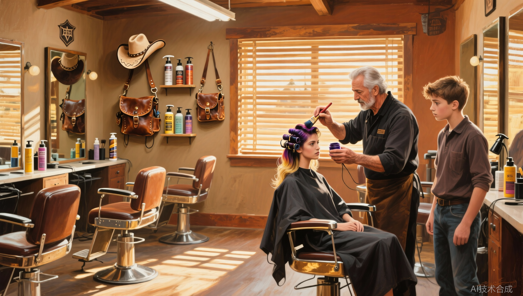 德州美发培训烫染技术：新手快速掌握流行烫染的2个核心方法